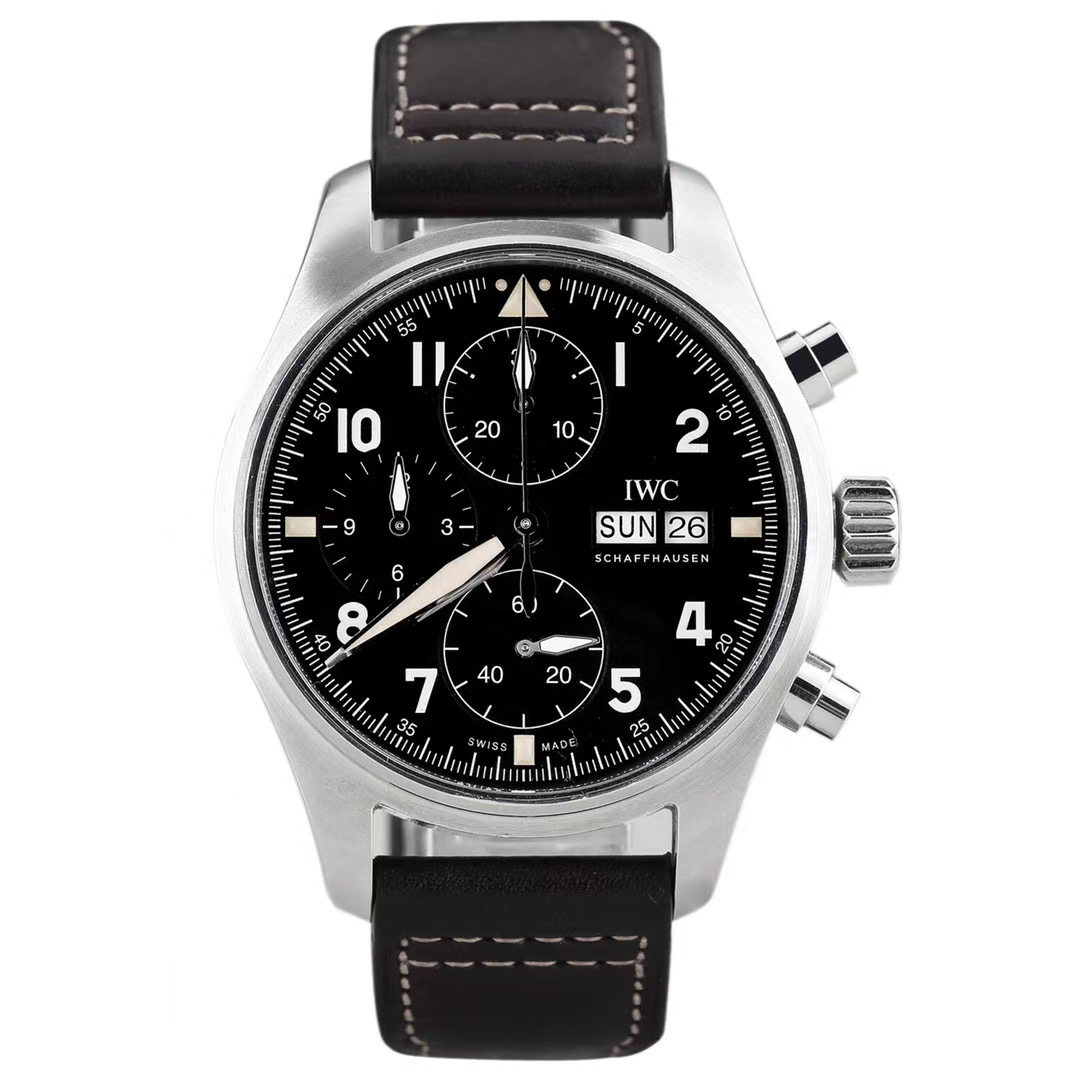 [9.8新]IWC万国表飞行员系列IW387903自动机械男士手表二手正品