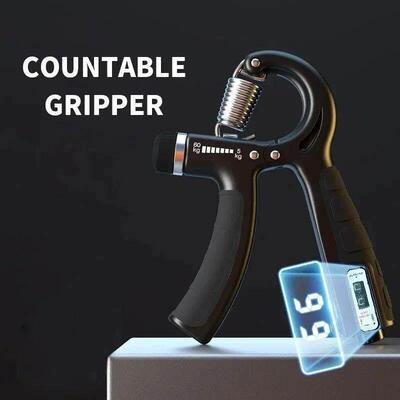 Gripper Kit,Countable R-Type Hand Grip,Exercise Strengthenin
