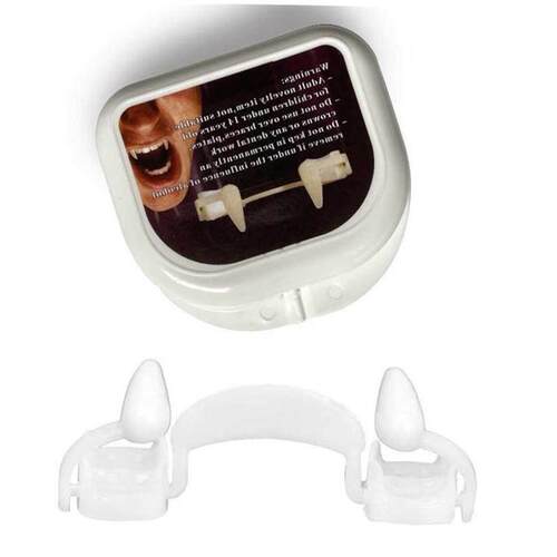Halloween Fake Teeth Cosplay Vampire Fangs Retractable Teet