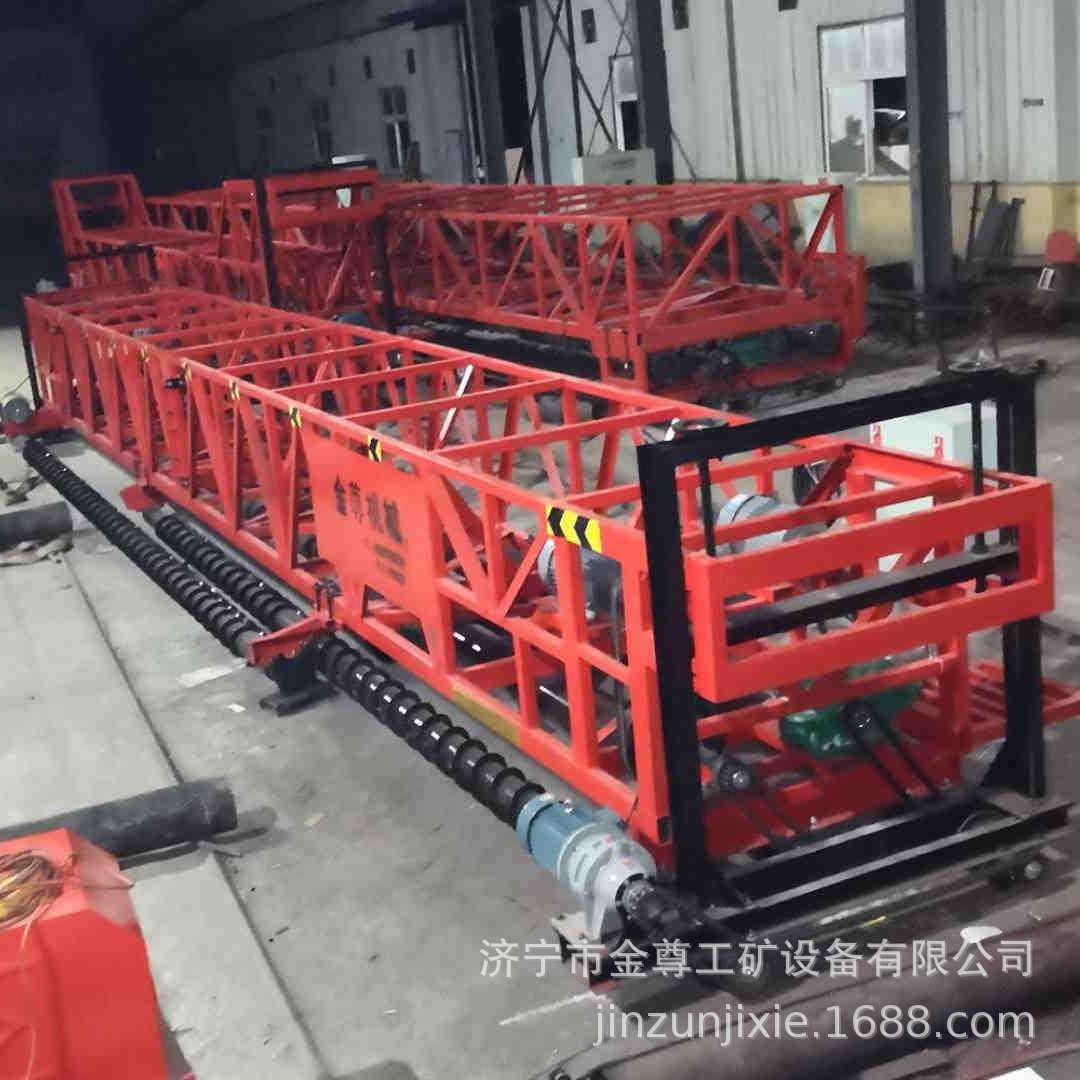 金尊悬轨式大型桁架三滚轴轨道摊铺机 款式齐全辊道式马路整平机