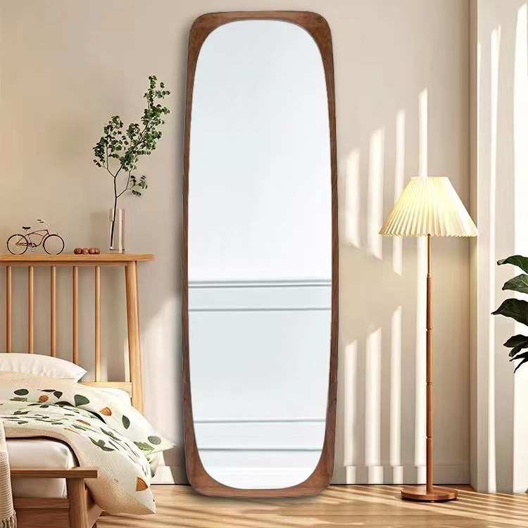 法 落地壁挂复古镜 式 贴墙 全身装饰客厅穿衣镜挂镜入户美式玄关