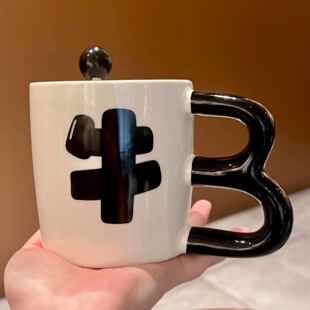 牛逼陶瓷马克杯搞怪傻喝水杯子送男女朋友搞笑趣味沙雕生日礼物