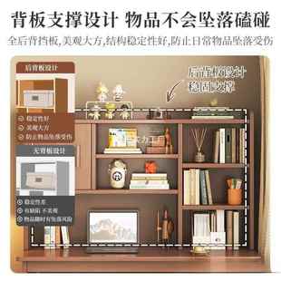 实学习桌书桌书木架一体桌子学生家用书初中作业桌台写字柜电ZHEN