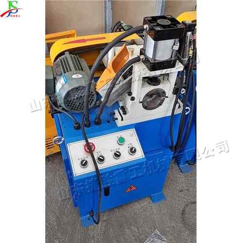 自动管进料圆管JS-DJ155倒角气机 圆棒端面内外切液边机 不锈钢压