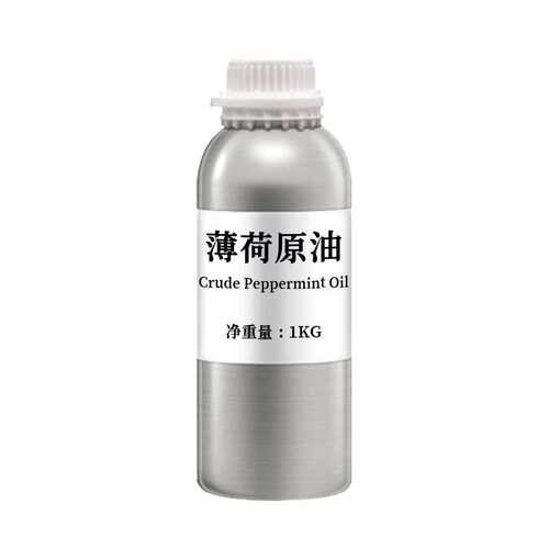 薄荷原油Crude Peppermint Oil食品级薄荷叶油薄荷醇80%香薰SPA油