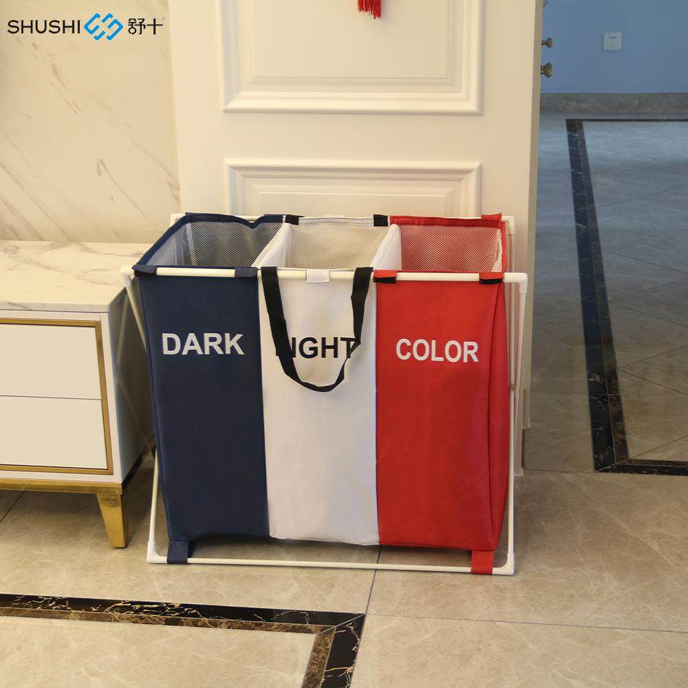 舒十厂篮家直衣超大号折叠束口脏衣混色供布艺收纳框防水防尘B015