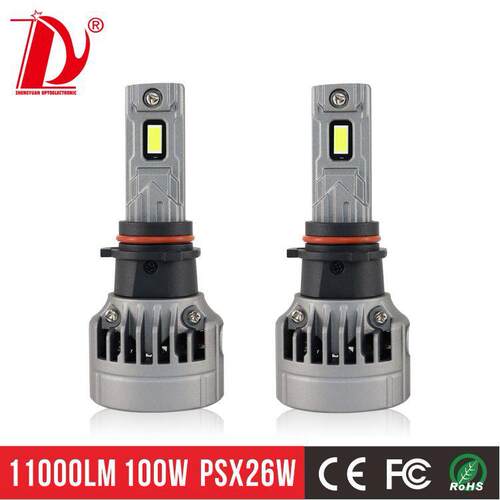 正远新品厂家 R10 P13W/PSX26W/H11/H8 LED汽车前照大车灯50W
