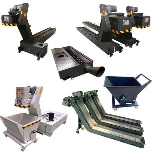 磁性排屑机 刮板排屑机机床废料输送机排销机数控机床链板 排屑机