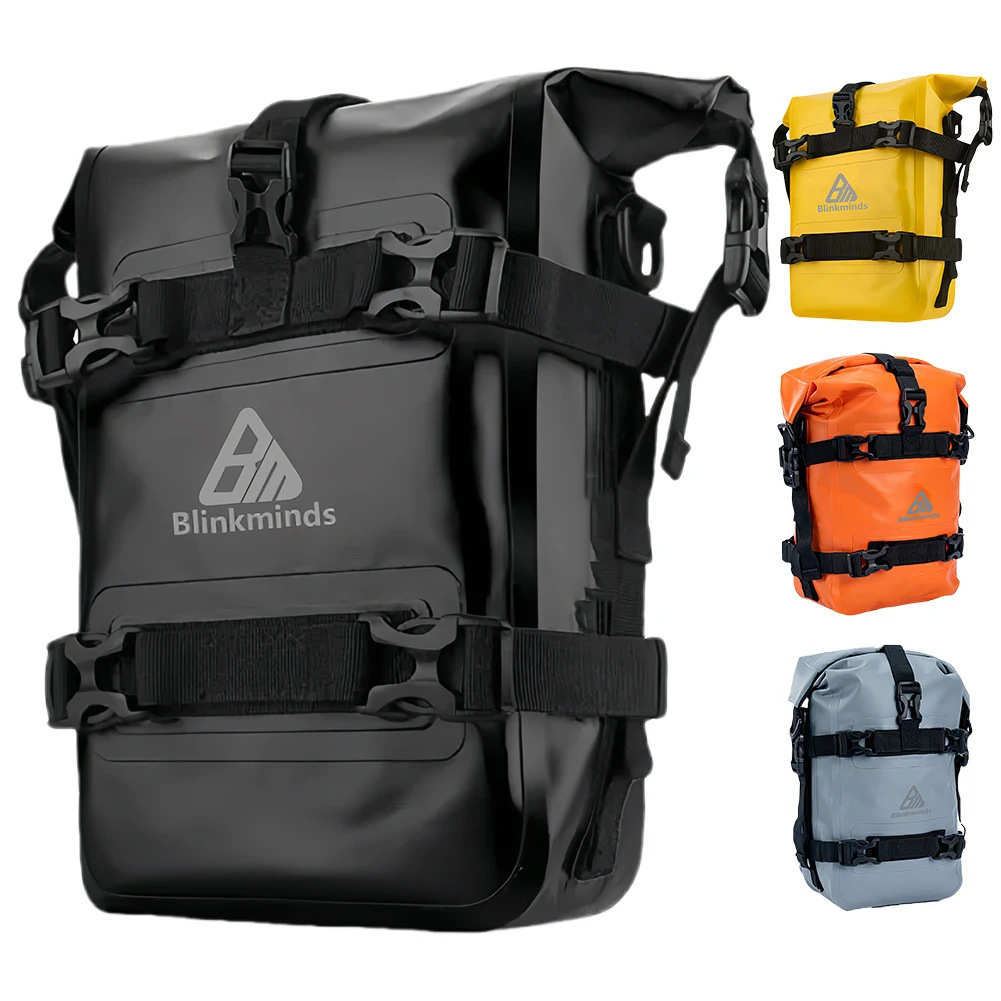 摩托车防水护杠包摩托车改装护杠边包快拆防水包多功能大容量车包