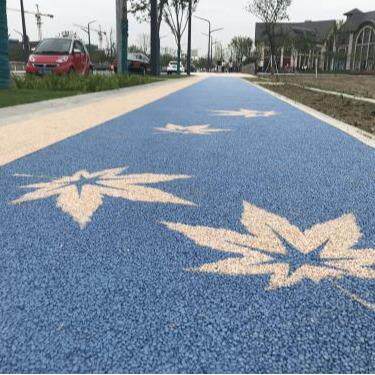 水洗石子透水地坪透明砾石水磨石路面耐黄变胶粘石专用胶水粘合剂