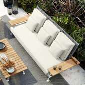 户外藤家编休闲沙庭院柚懒人靠背椅阳台小156茶几露天花发园木具