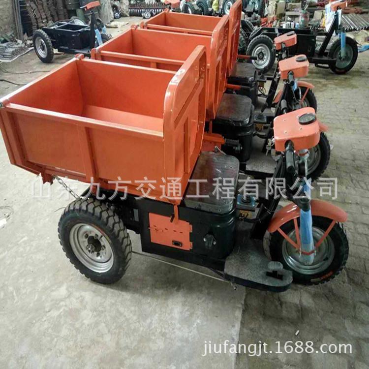 建筑用三轮车 工程工地三轮车价格 厂家后卸式三轮车