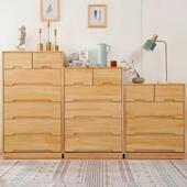 斗柜实木收纳家柜用卧室层GIW多储物柜客厅靠墙五斗抽柜现代简约