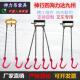 叉车专用吊钩吊具吊链钢管钩子起重链条吊索具双链四链挂钩抓钩