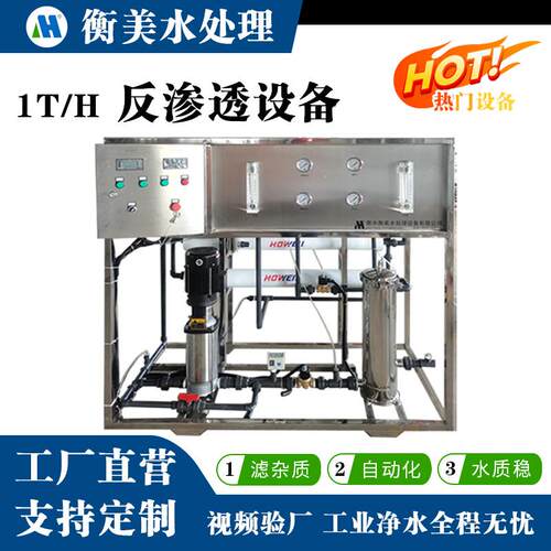 工业反渗透净水设备大型纯水污水处理edi超纯水质量保证滤芯