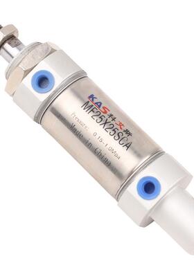 不锈钢迷你气缸MF10/12/16/20/25/32/40X25X50X75X100X125X150CA