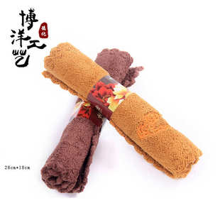 吸水加厚茶布 特价 全棉茶巾 新品 加制logo 茶道配件 厂家直销批发