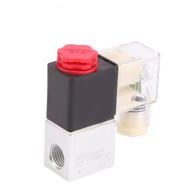 气动阀2V0动2空5-08二位0二通电磁阀3V1-6直阀无油GKF静音压机专