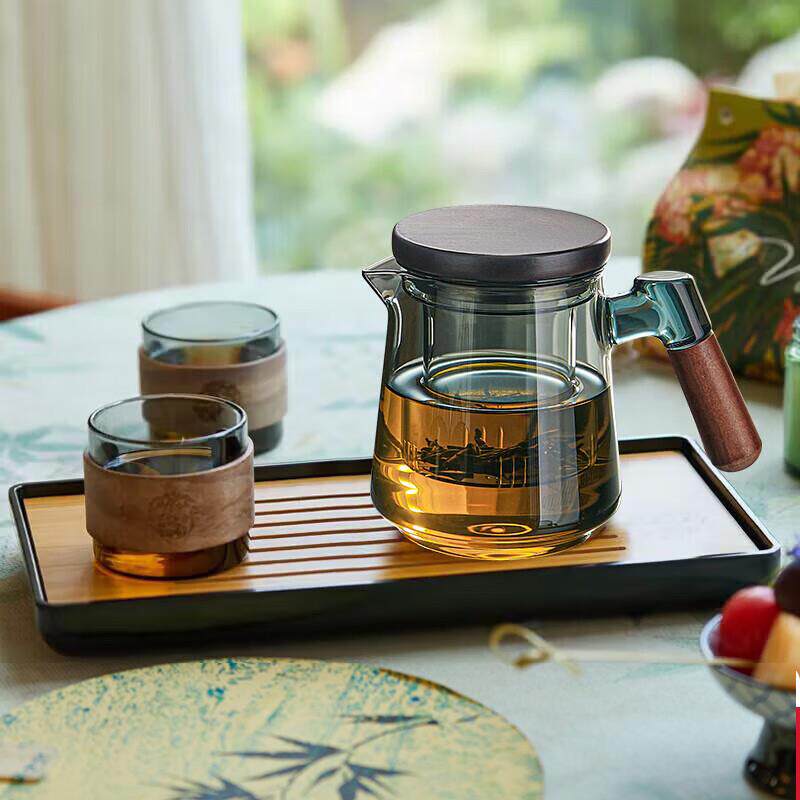 忆壶茶玻璃茶壶泡茶2026新款家用加厚茶水分离壶泡茶器办公室花茶