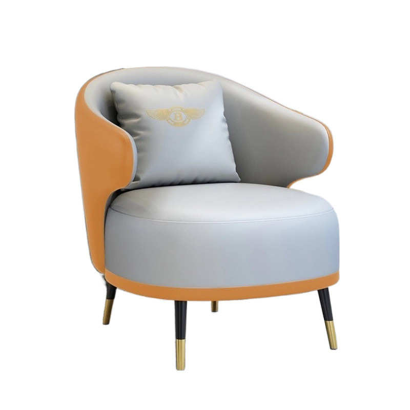 简约轻奢沙发茶几 洽谈休闲桌椅 酒店售楼处美容院阳台接待家具