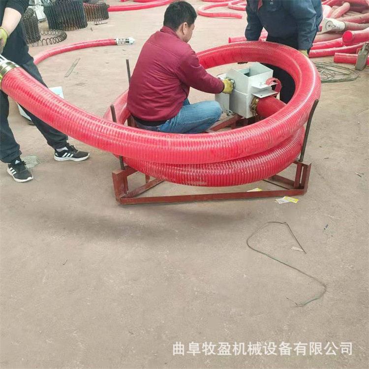 小型电动软管吸粮机农村收麦粮食用吸料机粉末沙子螺旋输送机图片