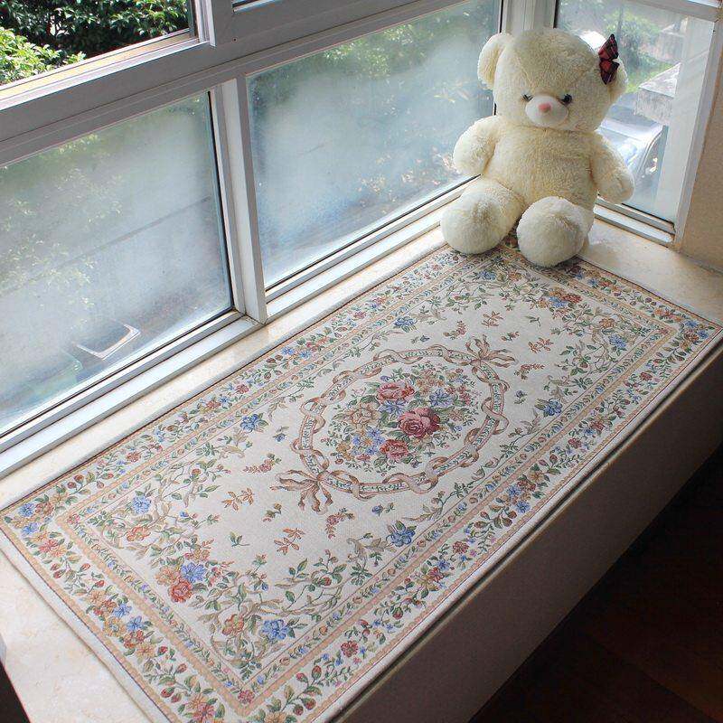 长条形地毯客厅进门地垫子防滑垫卧室床边毯走廊阳台好打理可机洗