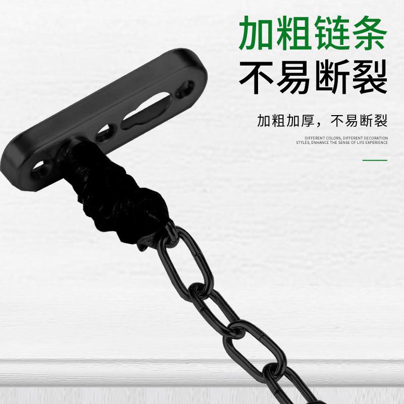 加厚高挡不锈钢防盗链门栓酒门链插销款 店宾馆门安房全佐致(收