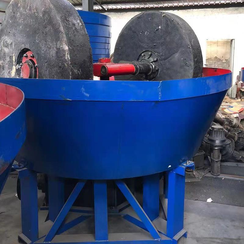 1500型碾金机现货新型碾金机湿碾机滚石碾磨机撵金机重介质