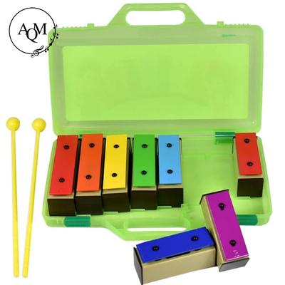 正品夫业八音音砖块专铝琴敲板琴奥尔打击乐器音乐教具8音阶音砖