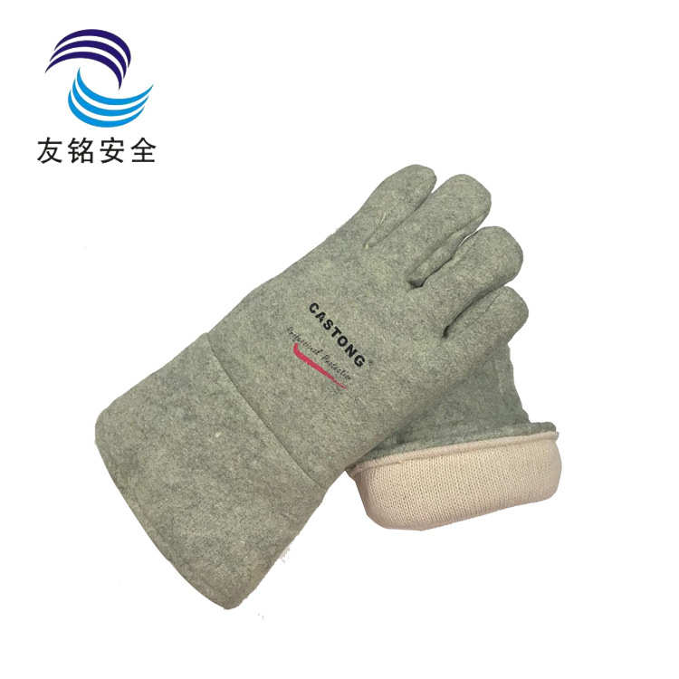 卡司顿GEEE15-45/34耐高温500消防工业手套芳纶电焊防烫烧烤手套