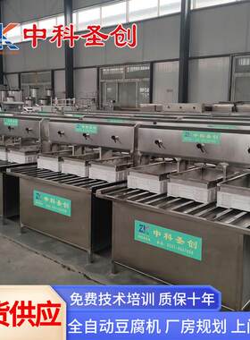 豆腐机械整套机械全自动中科小型农村加工项目豆腐机商用