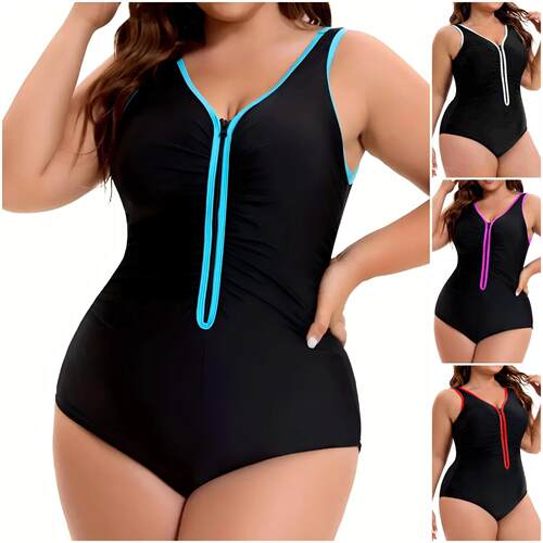 Swimsuit women's tight fitting one-piece swimsuit bikini