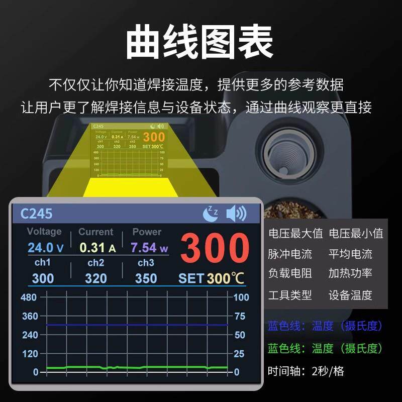 S4大功率焊兼容T1/台210/245/1215592手柄00W数显9号2技师维修电