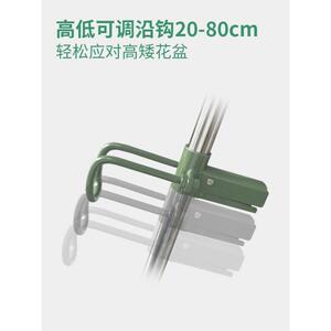 家用移动大花盆搬运推车神器庭院园林园艺绿植小两轮手推车工具