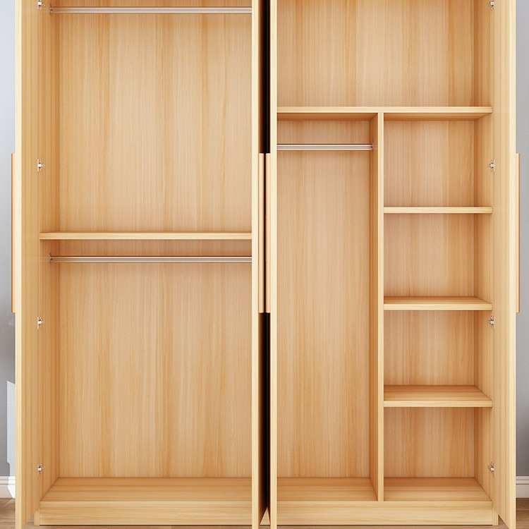 衣柜家用卧室出租房用小户型简易组装结实耐用实木经济型儿童衣橱