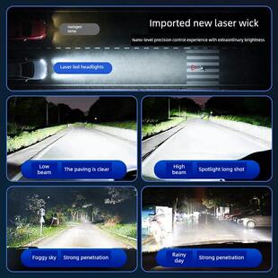 适用于15 远光灯和远光灯集成Gs大灯灯泡特 19别克蔚朗Led大灯改装