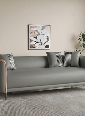 沙发小LQJ户型租屋客厅公人寓办公排室休息区接待直简易双出三人