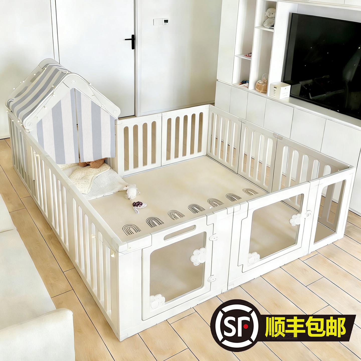 狗狗围栏宠物笼子栅栏室内小型中型犬狗房子家用泰迪比熊狗窝狗屋