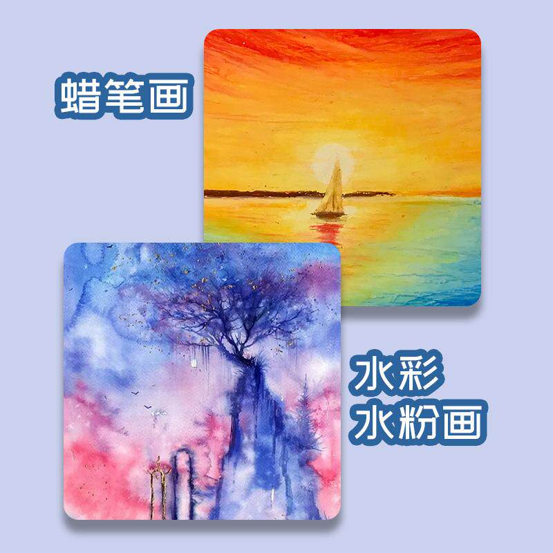 韩国盟友蜡笔水溶蜡笔珠光色可擦炫彩棒软蜡笔儿童水彩笔套装蜡笔
