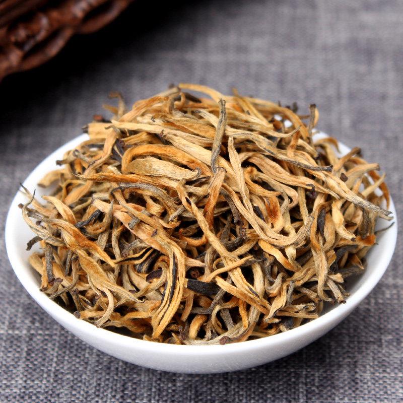 正宗滇红茶 2025云南凤庆 金丝嫩芽黄芽大金芽红茶叶 250g