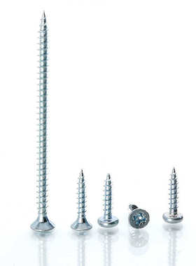 头钉镀锌自 纤维板 螺丝丝 厂家直销自沉攻钉黄色家具 高强度快攻