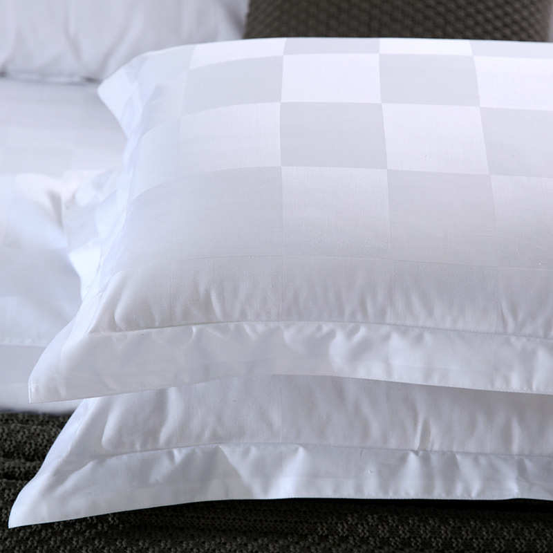 全宾馆60床草民双人笠床单棉布酒店支高档五星级宿提花四贡缎件套