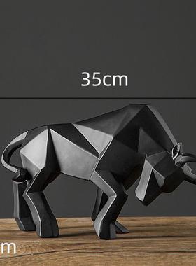 正品欣唯客嘉树脂工艺品猎豹豹北欧ins风何切几面厅家居设计子黑