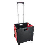 塑料折叠购物车超市买菜小拉车便携露营野餐手推车支持