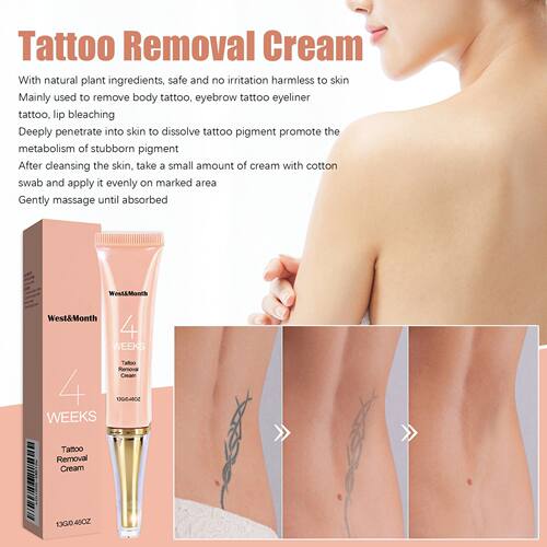 West&Month Tattoo Removal Solution for Eyebrows - Fast-actin