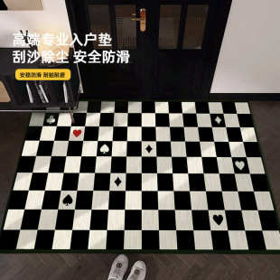 入户门地垫家用门口脚垫客厅玄关防滑垫门口耐脏防水地毯入户门垫
