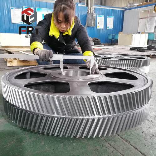 洛阳大型重型非标42crmo人字齿轮四轴龙门铣加工