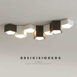 无主灯照明简约现代led吸顶灯北欧组合卧室阳台过道客厅房间灯具