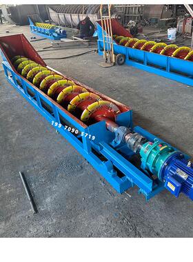 江西石机城5米长小型螺洗砂蛟龙单轴低泥沙分流机FG-500绞龙旋速