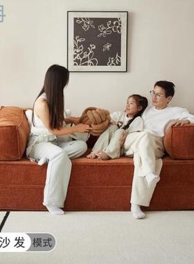 沙发床可折叠两用北欧双人小户型客厅多功能床沙发一体2024新xKW